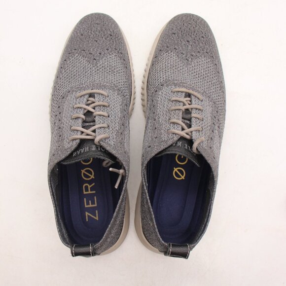 Cole Haan 2.ZEROGRAND Stitchlite Wingtip OxfordMen\'s Size 9.5  M Gray C27565 main image 4